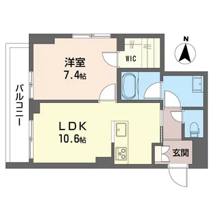 テラ ヴェルテ【2階】の間取り