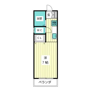 KAZU高間【3階】の間取り