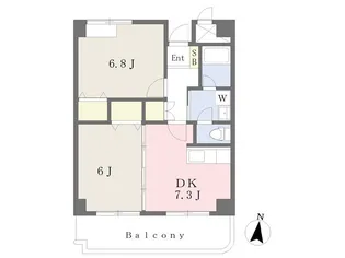 DOMさかえ【3階】の間取り
