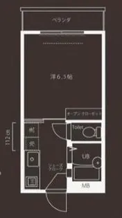 オクト・ベル【1階】の間取り