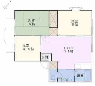 マーサウィンディアC【2階】の間取り