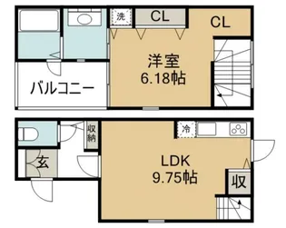 アンソレイユ住吉 IIの間取り
