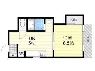 幸陽ハイツ【3階】の間取り