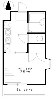 イーストプレイス【2階】の間取り