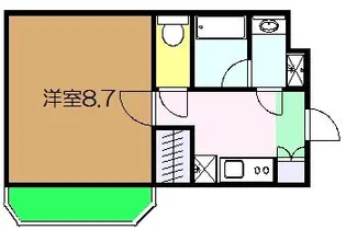 エトワールグランテ【1階】の間取り