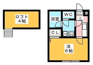 プリュジュール【1階】の間取り