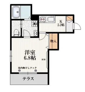 Luxe K【1階】の間取り