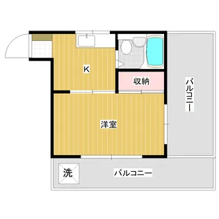 サンケンハイム【3階】の間取り