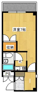 Garden Hills【2階】の間取り