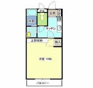 メゾンルミエール203号【2階】の間取り