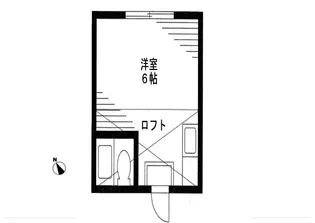 コスモ梶ヶ谷【2階】の間取り
