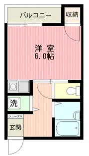 須田ビル【4階】の間取り