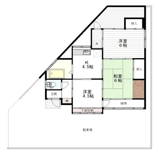 宮城県仙台市宮城野区原町4【一戸建】の間取り