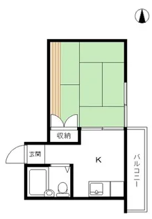 ハイツJオオヌキ【3階】の間取り