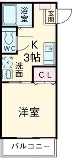 アビタシオン本郷【1階】の間取り