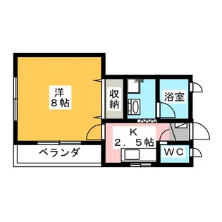 ウッドベル【1階】の間取り