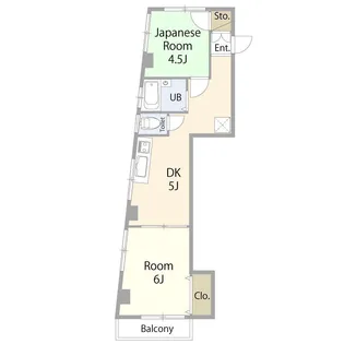 中村ビル【3階】の間取り