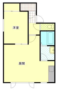 光ハイツ【2階】の間取り