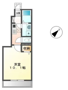 落ち着いた住環境が魅力【セントポーリア】【1階】の間取り