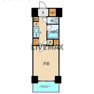 シンシア日本橋兜町【5階】の間取り