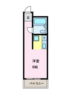 ピュアプレイス【4階】の間取り