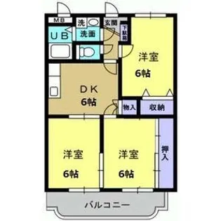 Y&Mサンライズマンション【2階】の間取り
