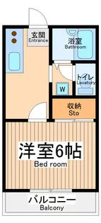 コートボナール【2階】の間取り