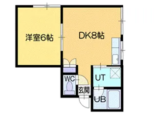 花園ビル【2階】の間取り