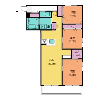 メゾン天白公園東E【2階】の間取り