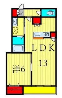 (仮称)江戸川1丁目メゾン【2階】の間取り