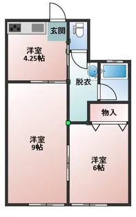 小笠原荘【1階】の間取り