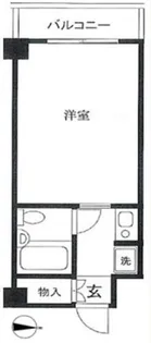 1Kの間取り画像