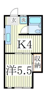 ロアール天王台壱番館【1階】の間取り