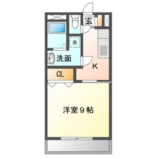 メルヴェーユ【3階】の間取り