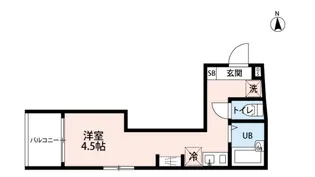 Viola 亀有 I【1階】の間取り