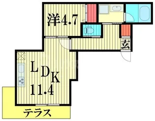 (仮称)押上3丁目メゾン【1階】の間取り