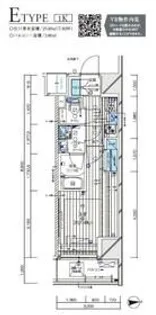 メインステージ一之江【5階】の間取り