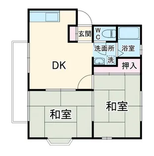 石井ハウス【2階】の間取り