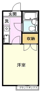 クリスタルハイツ羽衣町【1階】の間取り