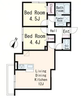 CAMINO DE SAKURA【2階】の間取り