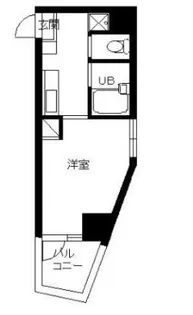 スカイコート高田馬場第3【7階】の間取り