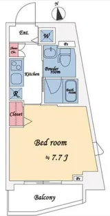 グラントゥルース馬込【6階】の間取り