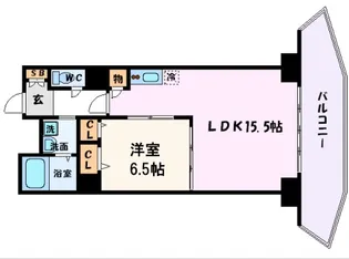 Medio18【9階】の間取り