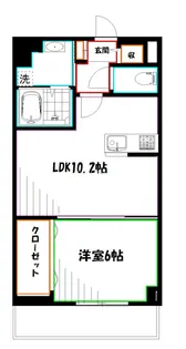 Moderato【3階】の間取り