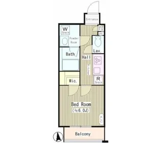 東京都渋谷区代々木5【マンション】の間取り