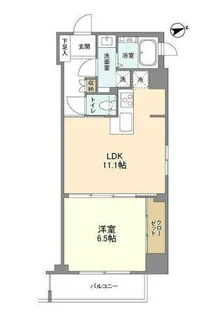La Douceur富ヶ谷【1階】の間取り
