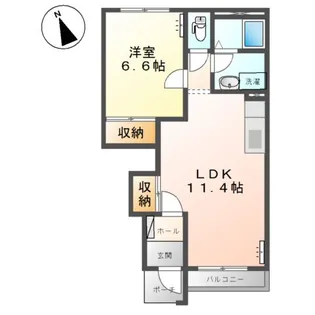 埼玉県羽生市大字小松【アパート】の間取り
