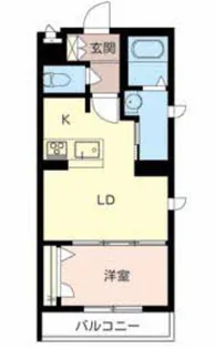 大阪府吹田市岸部中5【マンション】の間取り