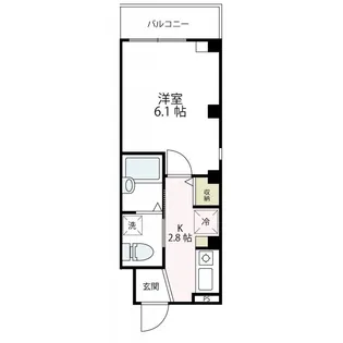 S・FLAT(エスフラット)【3階】の間取り