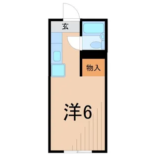 セントラルコーポE館【3階】の間取り